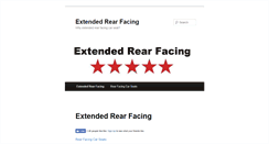 Desktop Screenshot of extendedrearfacing.org